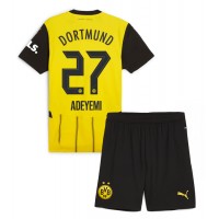 Borussia Dortmund Karim Adeyemi #27 Hjemmedraktsett Barn 2024-25 Kortermet (+ Korte bukser)